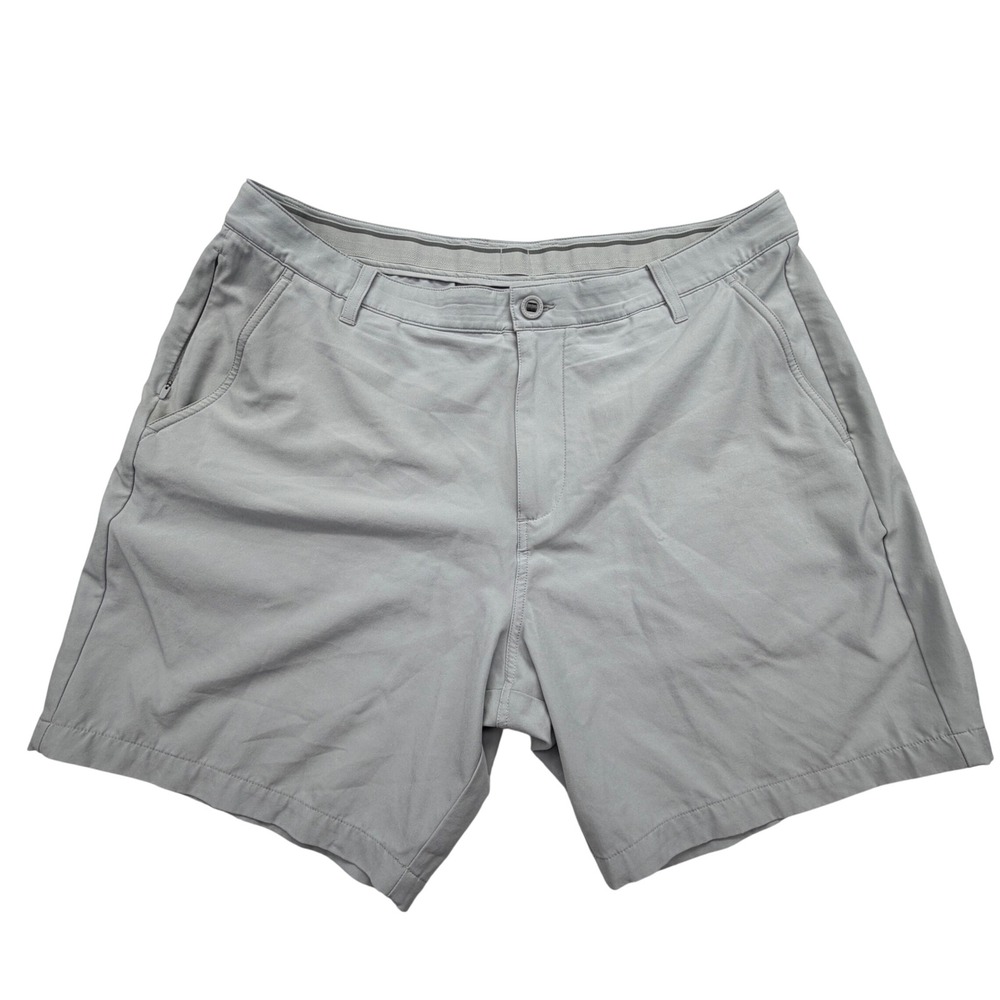 Puma Golf Shorts Mens 38 Performance Flat Front Zipper Pocket Athletic Beach